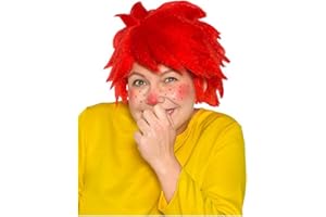 MASKWORLD Pumuckl Perücke für Erwachsene zum Originalkostüm – Lizenzprodukt zur Fernsehserie