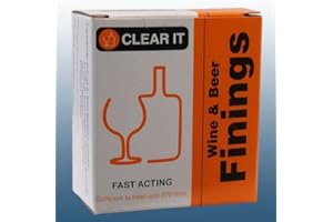 BALLIIHOO HOMEBREW Home Brew & Wine Making - Clear It Wine & Beer Finings (Treats Up to 270 litres)