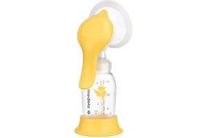 Medela Harmony Manual Breast Pump - Compact Swiss design featuring PersonalFit Flex shields and Medela 2-Phase Expression tec