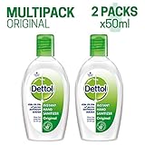 Dettol Instant Hand Sanitizer - 50 ml (Pack of 2) Dettol Instant Hand Sanitizer - 50 ml (Pack of 2)