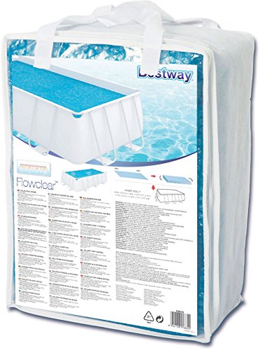 Bestway Solarabdeckplane 375x175cm für Frame Pool 404x201x100cm + 412x201x122cm - 3