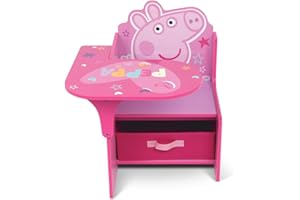 ARDITEX Peppa pig Chair Desk with Storage Bin by Nixy Children one Size