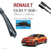 eraks car accesories Renault Clio 5 Wiper Kit (2020 And After)