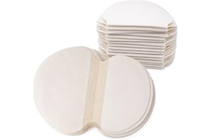 Gospire 50 pcs (25 Pair) Disposable Underarm Pads Armpit Sweat Pads Perspiration Pads Shield Absorbing Anti Perspiration Odor Sheet for Women