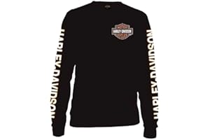 HARLEY-DAVIDSON Herren Langärmlig Langärmlig (1er Pack)