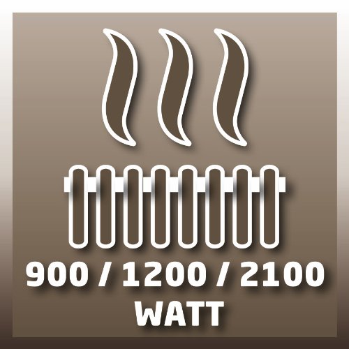 Einhell Elektro Heizpilz Terrassenheizer NHH 2100 (2100 Watt, 3 Heizstufen, Teleskoprohr aus rostfreiem Stahl, verstellbar bis 210 cm, leise) - 7