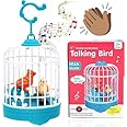 Tarak Talking Bird Toy for Kids | Singing & Chirping Bird Toy | Interactive Toy & Repeat What You Said | Voice Repeats Funny Gift Interactive Toys