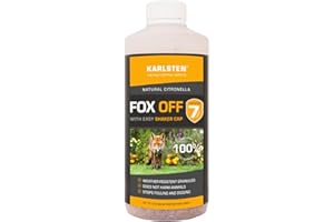Karlsten Fox Off Anti Digging & Fouling Granules, Natural Fox Damage Deterrent Stopes Foxes Destroying Gardens 650G