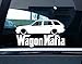 Price comparison product image Lowered BMW e30 3-Series Touring WAGON MAFIA 320i , 325i Silhouette sticker