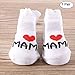 Produktbild cken Neugeborenen Kleinkind Kinder Mdchen Jungen Infant Weiche Str¨¹mpfe Herbst Winter Rutschfeste warme Baumwollsocken f¨¹r 0-6 Monate Baby - 1 Paar Love Mama