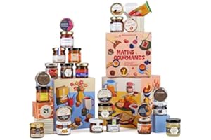 Calendrier de l'Avent Petit-Déjeuner - Coffret 24 délices sucrés à découvrir - Calendrier gourmand de Noël - BienManger.com