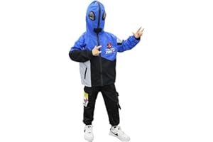 Taenzoess Enfant Spiderman Ensemble de Vêtements Garçons Capuche Tops Tenues Pantalons Manteau Sport Manche Longue Chemise Blouse Haut Sweat T-Shirt