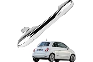 Ruolin Maniglia Della Portiera Esterna dell'Auto Sostituzione per Fiat 500 2007-2020, Sostituzione per Abarth 500 2008-2020, Destra