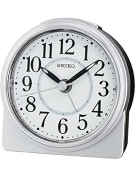 Seiko Unisex Wecker Analog silber QHE137S
