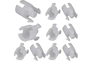 CLKE 10 Pcs Clip Maître Cylindre d'Embrayage de Voiture, Clip de Boucle de Maître-cylindre D'embrayage de Voiture pour Citroen Elysee C2 C3 C4 C5 C6 pour Peugeot 307, 308, 408, 2008, 3008, 207,9676534480