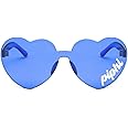 Sorority Shop Pi Beta Phi Sunglasses ââ‚¬â€ Heart Shaped Sunglasses printed with PBP Logo, Greek Sorority Sunglass for Big Little Sorority Gifts