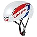 Produktbild Fahrradhelm Limar 007 Triathlon, weiß/blau/rot unisize (54-61cm)