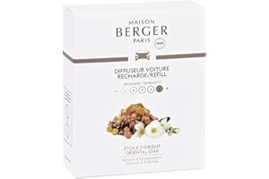 Maison Berger - Cofanetto 2 Ricariche per diffusore Auto Etoile d'Orient 125ml
