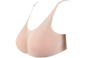 MEYOO Mastektomie-BH Falsche Brustform Transgender-Nippel, Crossdresser-Transvestit, 100% Sicheres Material