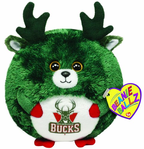 Preisvergleich Produktbild Ty Beanie Ballz Milwaukee Bucks - NBA Ballz