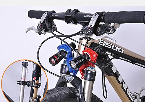 SOOJET BFH-02 360° Verstellbare Universal Fahrrad Halterung Bike Bicycle Holder Für Taschenlampe, Action Kamera, GPS Und Anderen Elektronischen Sport Geräten - 4