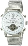 Constantin Durmont Herren-Armbanduhr Calendar CD-CALE-AT-STM-STST-WH