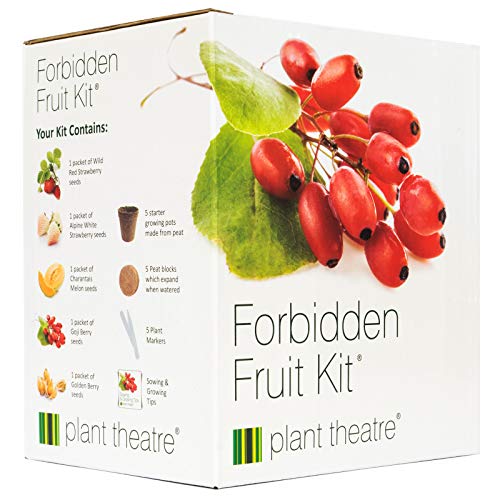 Plant Theatre Frutti proibiti kit di germinazione (5 deliziosi frutti da coltivare) Frutto proibito