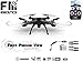 Produktbild Fm-electrics Syma X5SW | Wifi-Drohne mit FPV Kamera Explorer V2 Pro "Black-Edition" Quadrocopter, Wifi Kamera für Foto und Video !! von FM-Electrics mit Headless-Modus und Come-Home Funktion, FPV-Drohne !