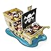 Produktbild cama24com Cup Cake, Brownie Piratenschiff für Piratenparty oder Geburtstag Palandi®