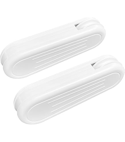 Lot De 4 Poignées De Cordon Pour Rideau - Plastique Transparent Ergonomique, Pour Stores Enrouleurs Et Stores Romans