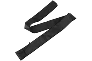 Abaodam Canvas Fishing Rod Bag 55 Inch Waterproof Protective Cover with High Elastic Padding for Spinning and Fly Rods Portable Travel Rod Case