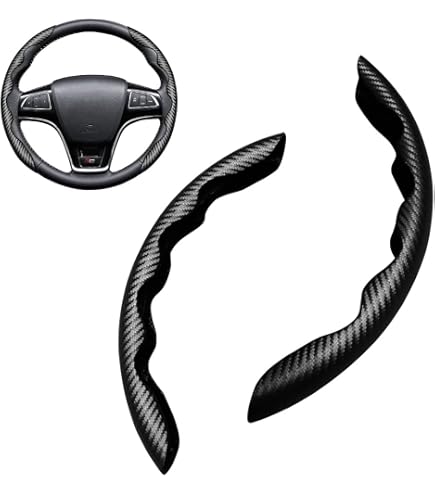 Coprivolante In Fibra Di Carbonio Universale - Antiscivolo, Per Auto E SUV (36-39cm) - Foto 10