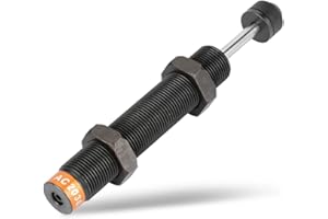 Nimomo Amortiguador de presión de aceite - Amortiguador de presión de aceite de carrera M20 x 30 mm para cilindro de aire neumático AC2030-2