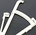 Malloom® Simple Personal Body Fat Caliper Tester Fitness Keep Health Ruler Beige