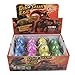 Produktbild Yeelan Schraffur Dino Dinosaurier Drachen Luke-Grow Eier große Größe Pack von 12PCS, Bunte Crack