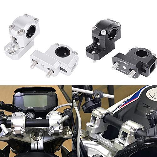T K Extender Le Meilleur Prix Dans Amazon Savemoney Es - xx ecommerce motocicleta moto manillar elevador 22 mm 28 mm altura hacia arriba adaptadores mango