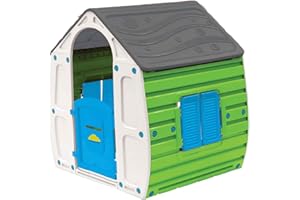 PARADISO TOYS Spielhaus Summer Playhouse für Kinder Gartenhaus Kinderspielhaus 102x90x109 cm für Kinder
