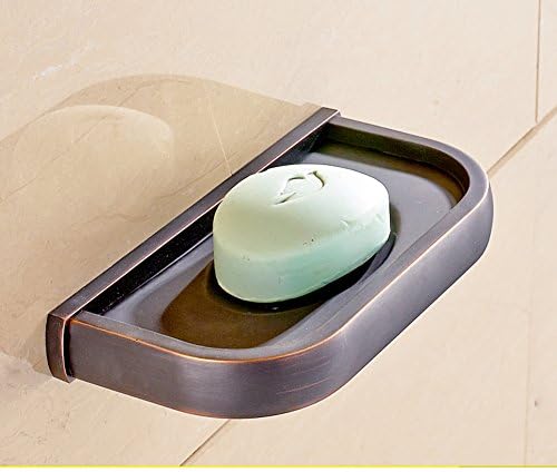 HCP All copper antique european soap dish Soap tray Soap-box Rose gold black bronze soap holder-B