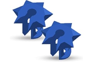 Bowmar Archery Nose Button, Extremely Light Weight, Creates Consistent Anchor Point, Two Sizes Included (Pink)…