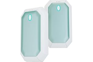 ITSHINY Ogrzewacz do rąk, 2 sztuki, do wielokrotnego ładowania, elektryczny ogrzewacz do rąk USB, przenośny podgrzewacz do rąk, idealny na zewnątrz, Raynauds, kemping, wędrówki, prezenty dla mężczyzny