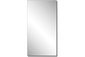 F-U Specchio Acrilico infrangibile 3 mm Sicurezza Resistente Urti Graffi Varie msure (cm 75x40)