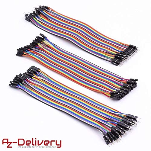 Jumper wire cavetti cable 120pcs cavi per arduino breadboard uno r3