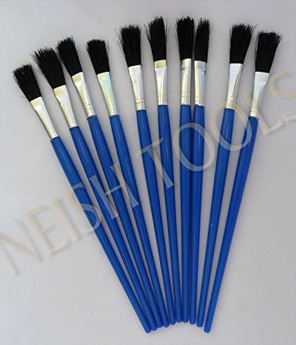 Neish Tools Plastic Flux or Glue Brush Pack of 10