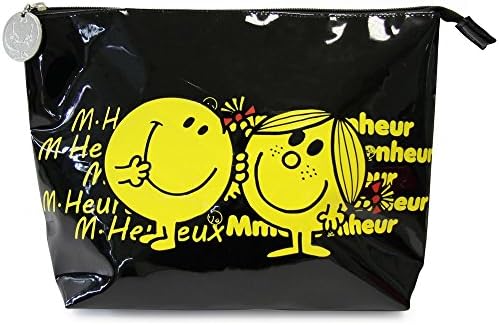 - Cosmetic Bag Child Licensed Mr and Mrs Happiness Black