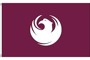 AZ FLAG - Phoenix Flag - 3x5 Ft - 100D Polyester Phoenix City - Arizona Banner with Two Metal Grommets - Fade Resistant - Vivid Colors - 3' x 5' Feet - 150x90 Cm