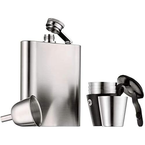 WMF Manhattan Flachmann 200 ml, 6-teilig