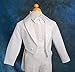 Dressy Daisy Baby Boys' 5 Pcs Set Formal Tuxedo Suit With Tail Baptism Christening Outfit Pageboy Suits Size 9-12 Months White