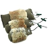 Dummy mit Kaninchenfell + GRATIS Duftstoff Kaninchen 35 ml |...