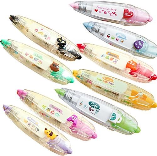 9 Pcs Colorful Scrapbook Creative Lace Painting Decoration DIY Pen for Instax Phoho Album (70 7s 8 25 50s 90,Wide 200,Wide 210,Wide 300,FP 3000B, FP100C Films),Diary Book,Notebook by Justoshop