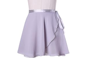 CHENGZI Ballett-Wickelröcke, Chiffon, Tanzrock, Gymnastik, Skate, Ballett, Trainingsröcke für Frauen und Kinder